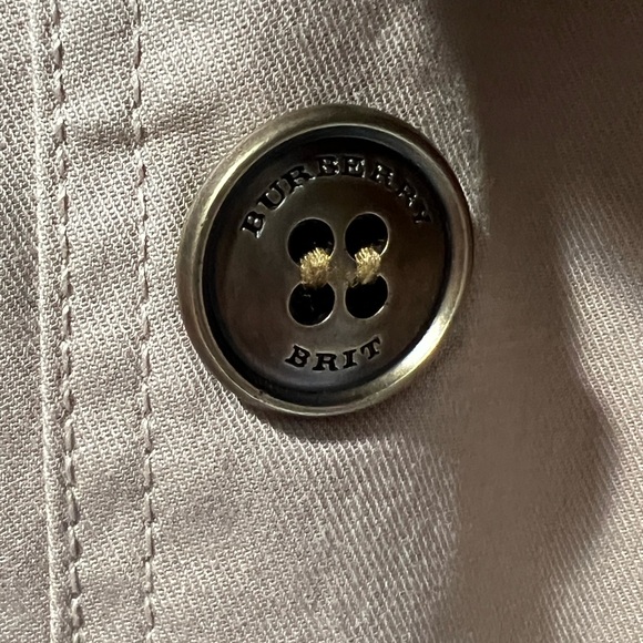 Burberry Brit Tan Trench Coat - Picture 9 of 13
